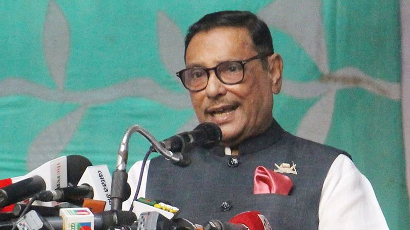 বিএনপি এখন কোথায়, লাফালাফি কই গেল: ওবায়দুল কাদের