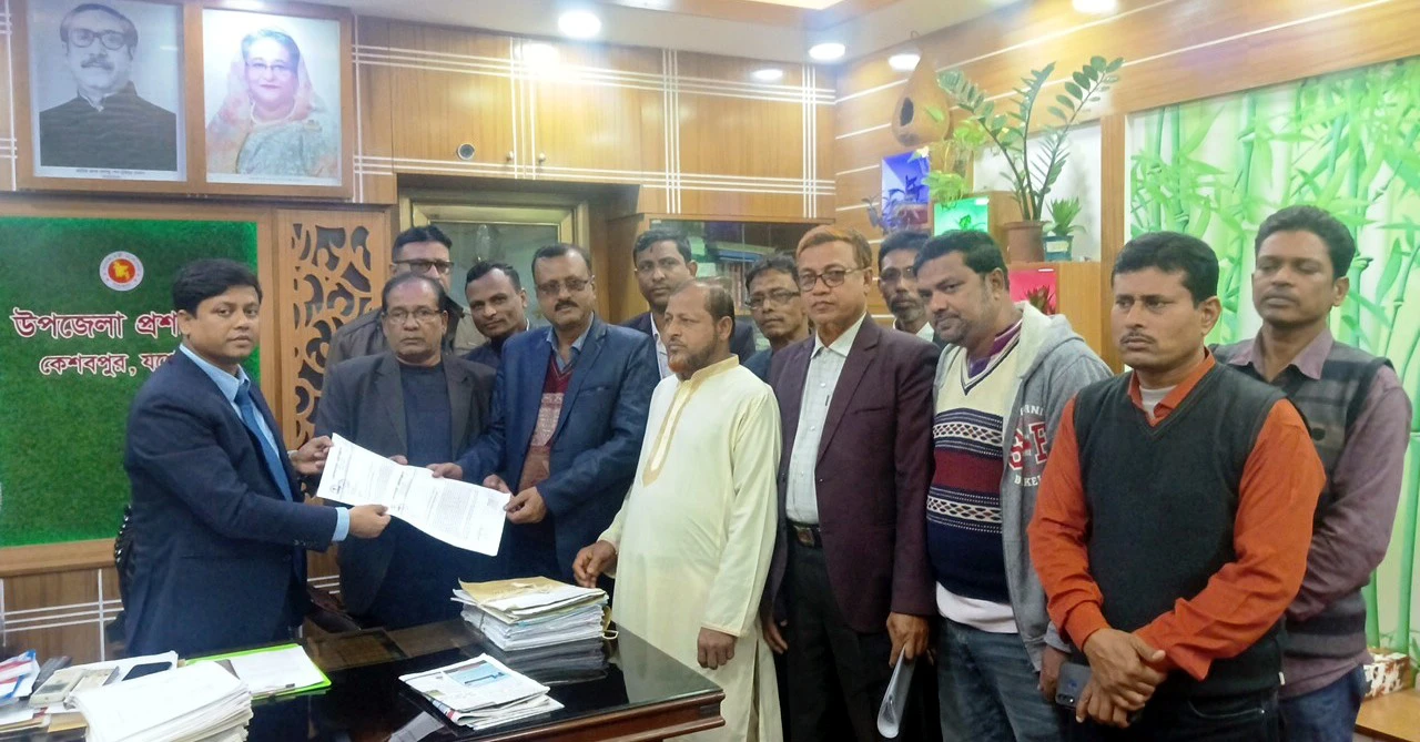 কেশবপুরের সাংবাদিকদের নিরাপত্তায় স্বরাষ্ট্রমন্ত্রণালয়ে স্মারকলিপি প্রদান