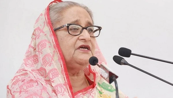 ওর সাহস থাকলে আসে না কেন বাংলাদেশে” : প্রধানমন্ত্রী