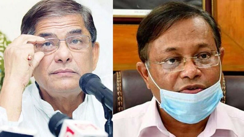 রাজনৈতিক জ্ঞান শুন্য বিএনপি: তথ্যমন্ত্রী; বিদেশিদের দেখাতে জঙ্গি নাটক: ফখরুল