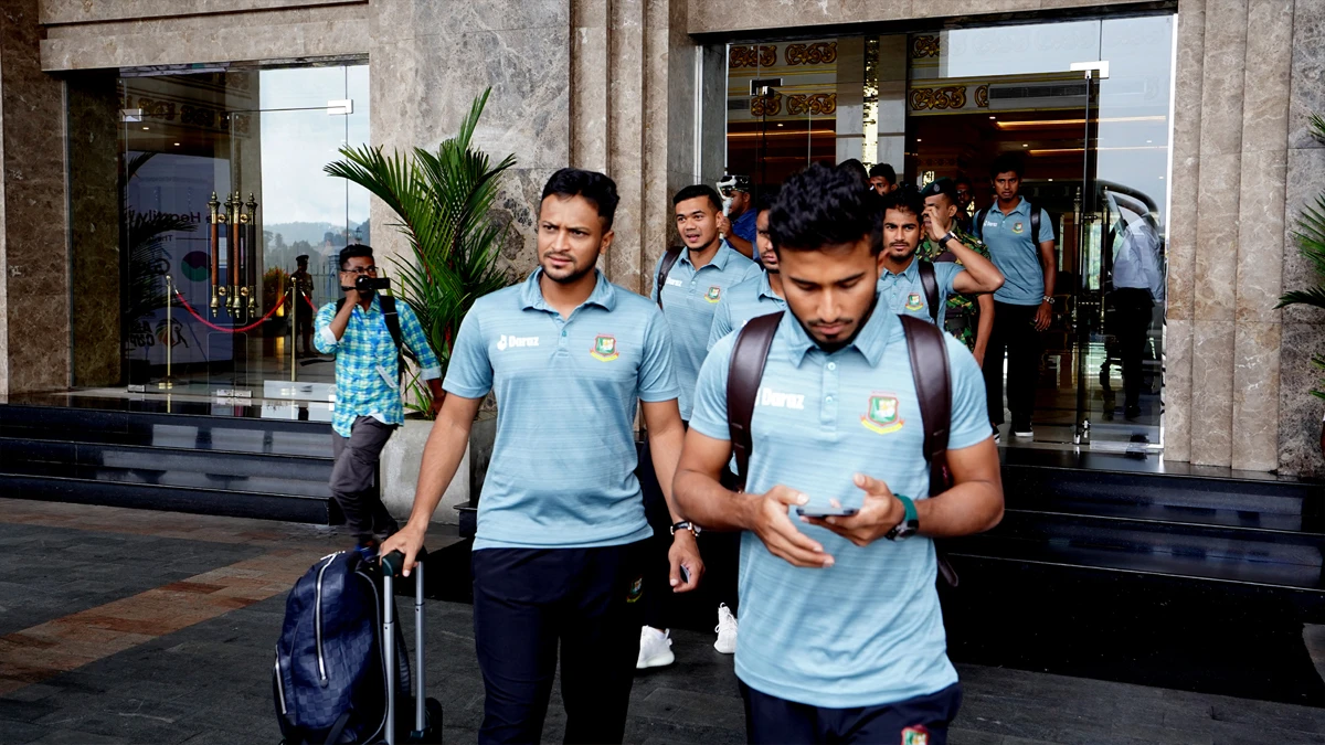 আজই শ্রীলঙ্কা ছাড়ছে বাংলাদেশ দল