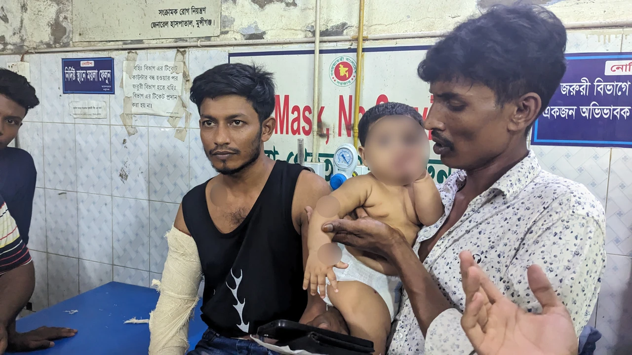 আ. লীগের দুগ্রুপের সংঘর্ষে ৭ মাসের শিশুসহ গুলিবিদ্ধ চার