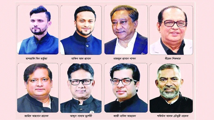 ক্রীড়াঙ্গন থেকে জাতীয় নির্বাচনে এমপি হলেন যারা