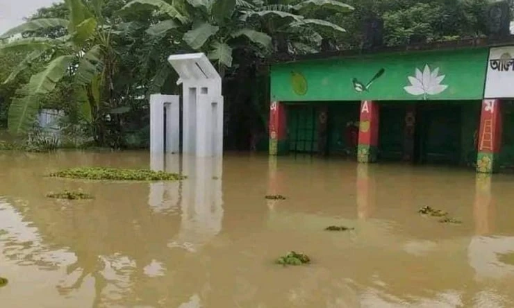 শেরপুরে প্লাবিত হচ্ছে নতুন নতুন গ্রাম, ক্ষতিগ্রস্ত লাখো মানুষ