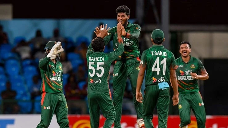 ওয়েস্ট ইন্ডিজকে হারিয়ে টি-টোয়েন্টি সিরিজে বাংলাদেশের দাপুটে জয়