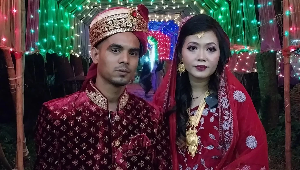 প্রেমের টানে বাংলাদেশে ইন্দোনেশিয় তরুণী, জাঁকজমকপূর্ণ বিয়ে
