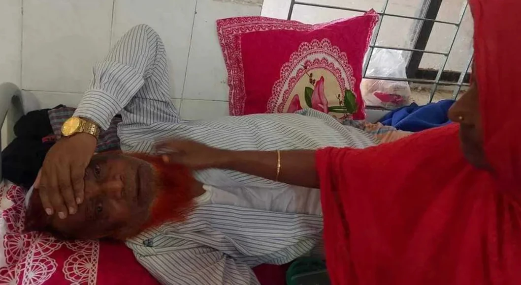 বাড়ি লিখে না দেওয়ায় বাবাকে নির্মমভাবে পেটাল সন্তানরা