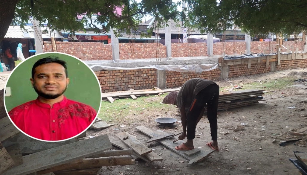 সরকারি জমি দখল করে চেয়ারম্যানের কোটি টাকা বাণিজ্য