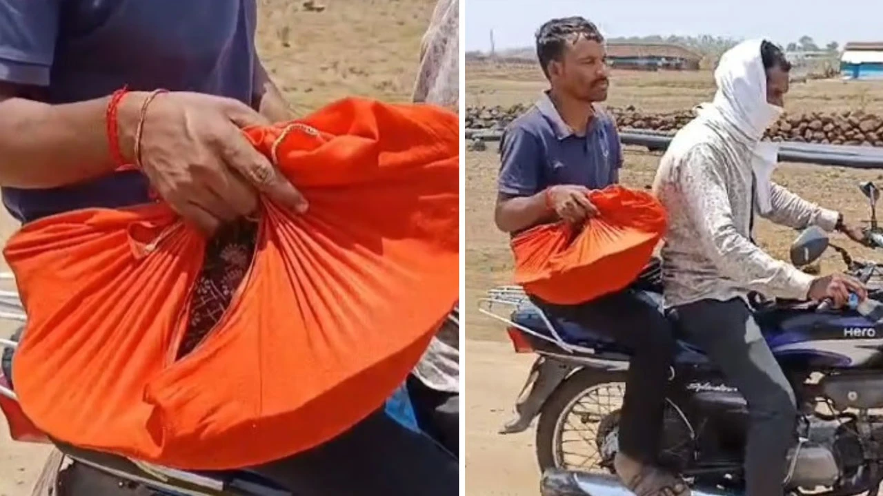 মেলেনি অ্যাম্বুলেন্স, শিশুর লাশ গামলায় করে নিয়ে গেলেন বাবা