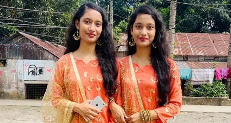 একই স্কুল থেকে জিপিএ-৫ পেল জমজ দুই বোন