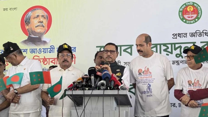 ভারত বিরোধিতার নামে যারা ইস্যু খুঁজছে, তারা ভুল পথে যাচ্ছে: ওবায়দুল কাদের