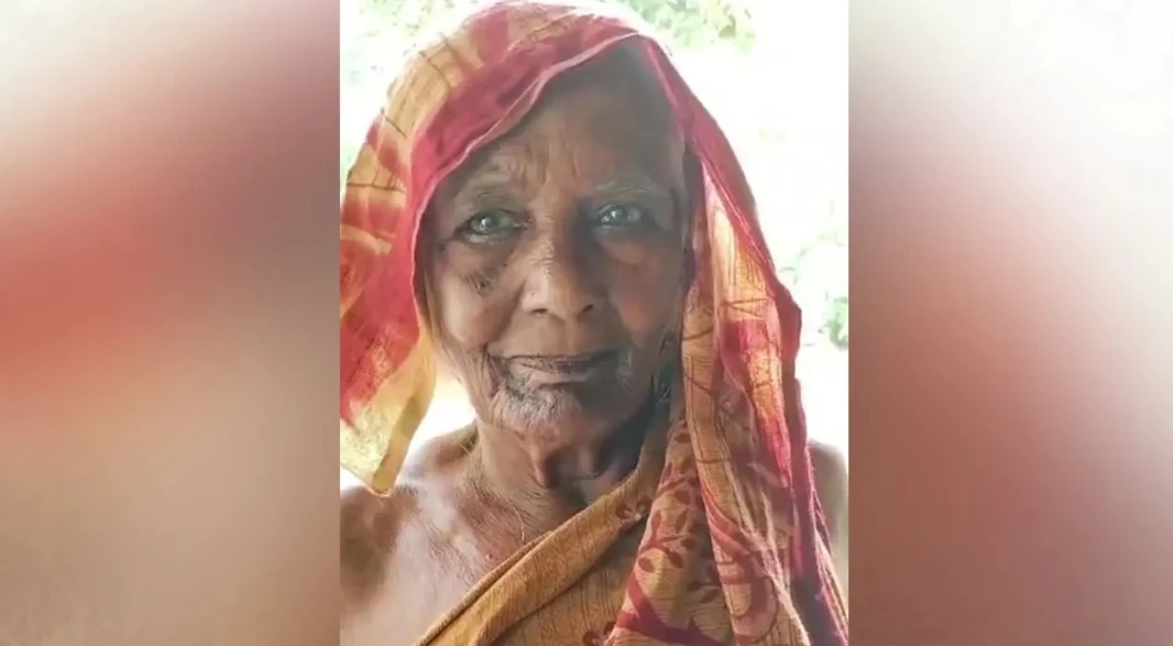 বসতভিটা বিক্রি করল ছেলে, পথে পথে শত বয়সী মা