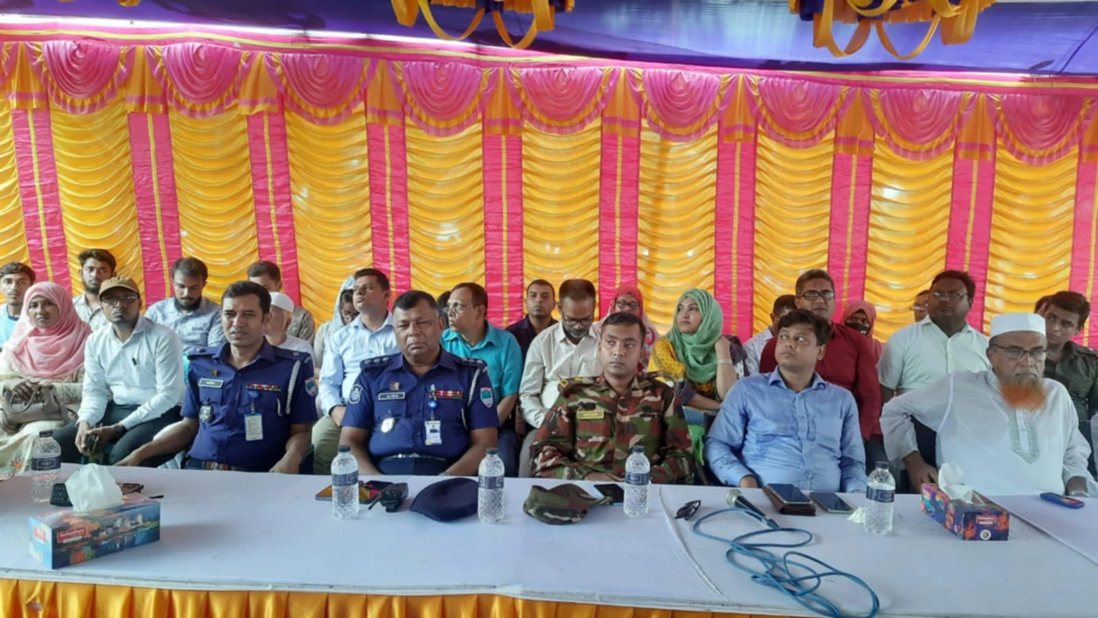 কেশবপুর থানায় সামাজিক ও সাম্প্রদায়িক সম্প্রীতি রক্ষায় মতবিনিময়